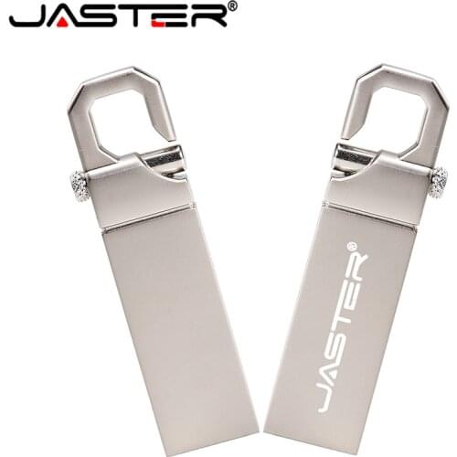 JASTER USB Flash Drive 64GB Metal Pendrive High Speed USB Stick 4GB 32GB Real Capacity pendrive 128gb флешки usb (Free LOGO)