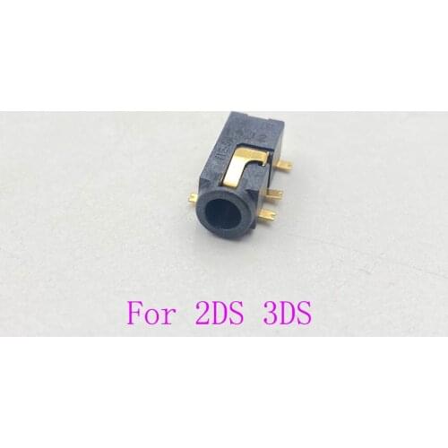 2PCS Replacement Headphone Dock Connector for 3DS 2DS Earphone Socket