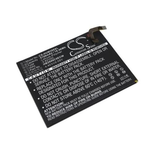 Cameron Sino 5100mah battery for HUAWEI BTV-DL09 -W09 Mediapad M3 TD-LTE HB2899C0ECW Tablet Battery