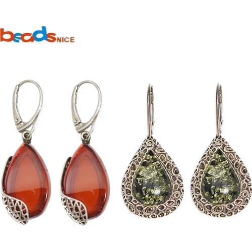 Beadsnice Drop Dangle Earring Sterling Silver Teardrop Earring Fine Jewelry 39757