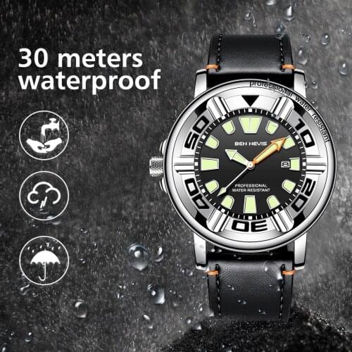 Ben Nevis Mens Watches Fashion Analog Quartz Watch With Date Military Watch Waterproof Wristwatch For Man