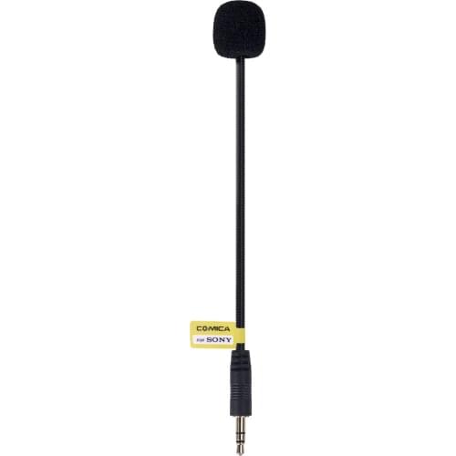 Comica CVM-GM-C2 Cardioid microphone input Line 360 Degree Flexible gooseneck Line/cable for Sony wireless microphones