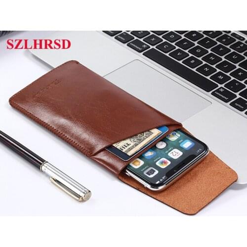 For Blackview BV9700 Pro super slim sleeve cover for Blackview BV9600 Plus Leather case For Blackview BV5500 Core Phone bag