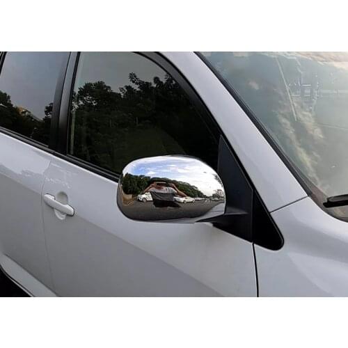 For Toyota RAV4 RAV 4 2009 2010 2011 2012 2013 ABS Chrome Side Door Rearview Mirror Cover Frame Auto Accessories
