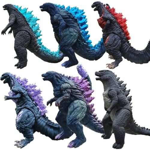 Hot 25cm Gojira Anime Godzilla King of The Monsters Dragon Figurine Collection Model Action Figure Doll Adult Kids Toys Gift
