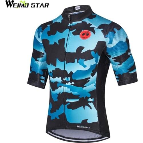 Weimostar Bike Team Men Cycling Jersey Shirts Short Sleeve Cycling Clothing Summer mtb Bicycle Jersey Bike Wear Cycle Clothes