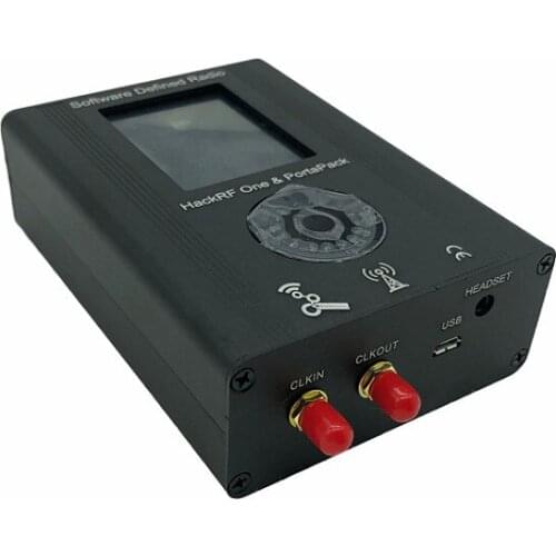 Havoc firmware PortaPack with HackRF One 1MHz-6GHz SDR receiver transfer AM FM SSB ADS-B SSTV Ham radio Offline GPS simulator