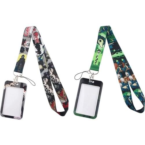 JF471 Doctor Nurse New Fashion Lanyard ID Badge Holder Bus Pass Case Cover Slip Bank Credit Card Holder Strap Card Holder