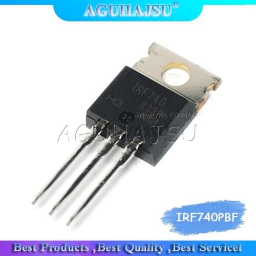 10pcs IRF740PBF IRF740 TO-220 IRF740P TO220 New original