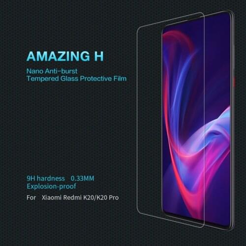 For Xiaomi Redmi K20 Pro NILLKIN Amazing H Nanometer Anti-Explosion Tempered Glass Screen Protector