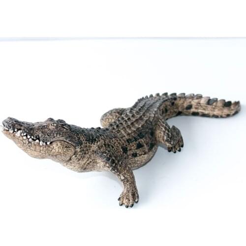Schleich Wild Life Animal Figure Crocodile Plastic Toy model #14736 NEW