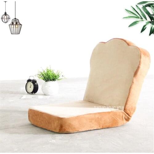 B98 Modern Simple Living Room Toast Lazy Sofa Bedroom Washable Comfortable Sofa Balcony Detachable Foldable Sofa Chaise Longue