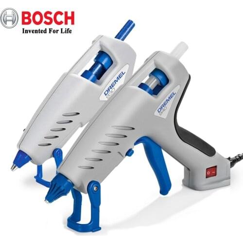 BOSCH DREMEL Hot Melt Glue Gun High Temp Heater Mini Non Dripping Glue Gun With 18pcs Hot Glue Sticks Electric Tool 930/940