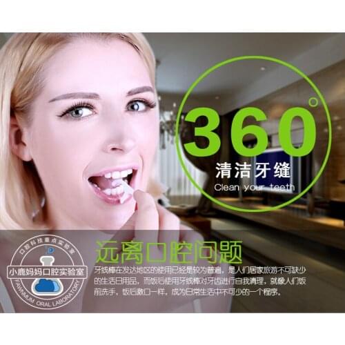 Dental Floss Guihu Super Fine Dental Floss Removal Safety Toothpick Home Fitting Dental Floss Bars 500
