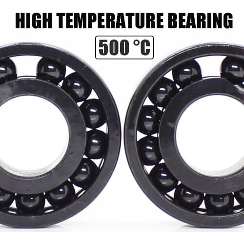 16003 High Temperature Bearing 17*35*8 mm ( 2 Pcs ) 500 Degrees Celsius Thin Section Bearings Full Ball Bearing