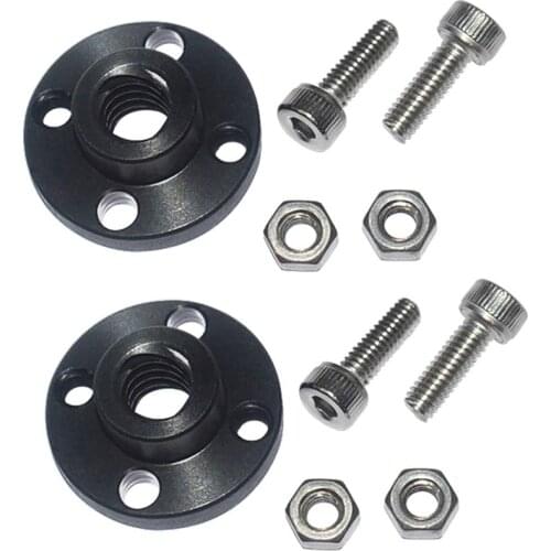 2-Pack 3D Printer Z Axis T8 Lead Screw POM Nut for Prusa I3 MK2 MK2S MK3 MK3S 3D Printer Trapezoid Motor Screw Nut