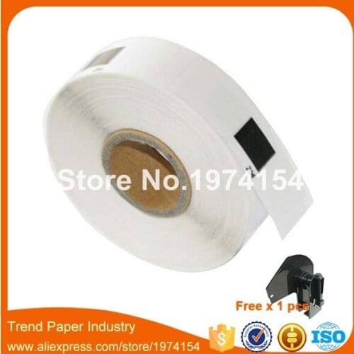 50 rolls Wholesale Compatible Brother DK-11204 dk 11204 dk11204 Label with 1 reusable frame