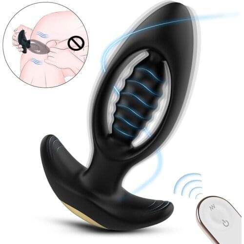 Wireless Remote Control Toys Anal Plug Goods For Adults Prostate Massager Silicone Dildos Buttplug Vibrator For Women