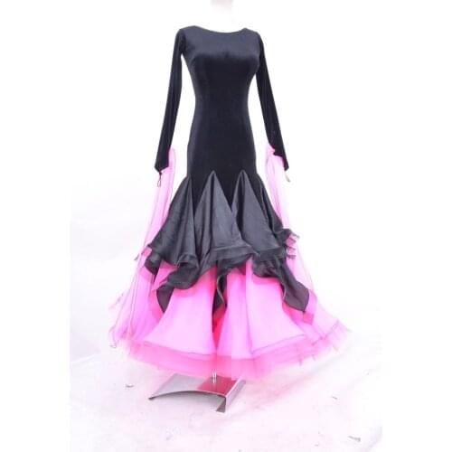 Blackpool modern dance performance competition with new jinsirong noble skirt bra and underwear W15047