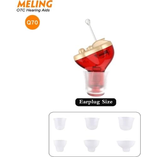 Q70 Digital Hearing Amplifier Adults Seniors - Personal Sound Amplifier PSAP with Noise Reduction and Feedback Cancellation