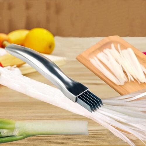 Stainless Steel Scallion Spring Onion Vegetable Shredder Slicer Cutter