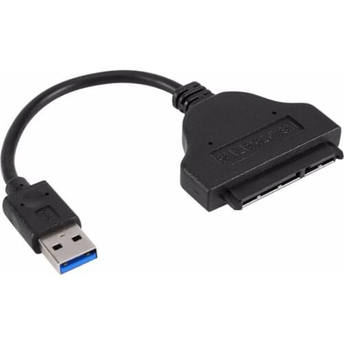 USB 3.0 To 2.5" SATA NoteBook Laptop Hard Disk Drive HDD SSD Internal To External Adapter Converter Cable Cord Sata Cable Line