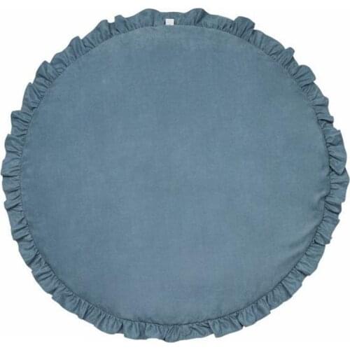 100CM round baby play mat cotton crawling mat play boys girls props kindergarten soft Nordic decorative Baby carpet floor c V0U4