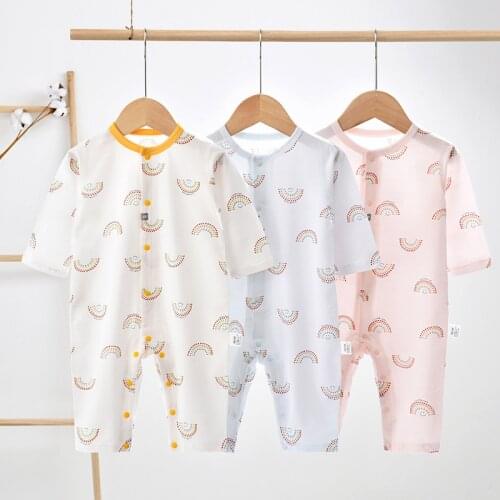 New Baby Rompers For Girls 2021 Summer Pure Cotton Clothes Long Sleeve Baby Christmas Pajamas 0-24m Toddler Costume Kids Infant