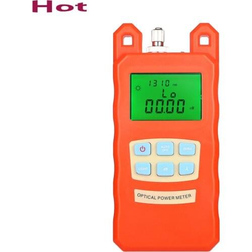 AUA-70A Fiber Optical Power Meter Optical Decay Meter Optical Fiber Attenuation Tester Visual Fault Locator