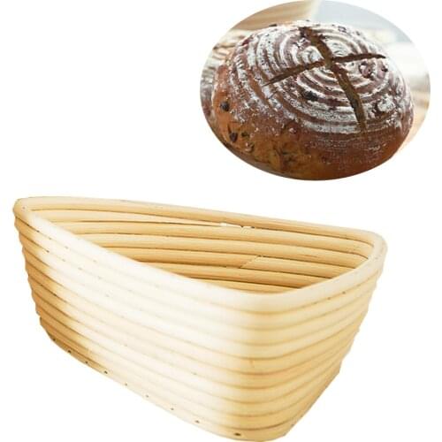 Wicker Bread Basket Handmade Rattan Woven Storage Baskets Kitchen Bread Boxes Fruit Tray Bowl Rattan Organizer Plate Home Decor