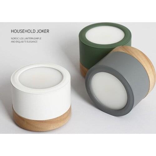 5W 220V Ceiling light entrance hallway light Surface Mounted Led Spot Lights Round Downlights Down Lighting Fixture for Home