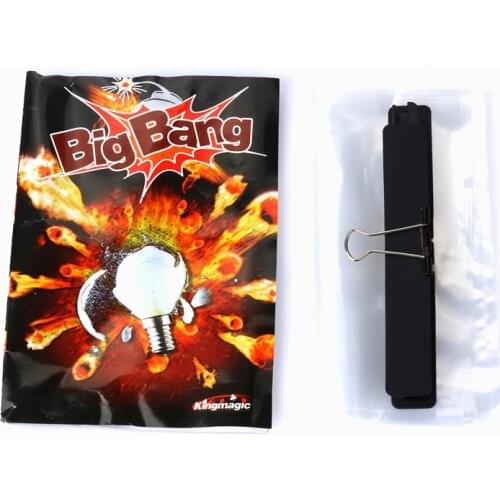 Demolish bulb big bang Exploding Light Bulb Mind Magic Tricks 1pcs illusions mentalism stage close up magic show G8019