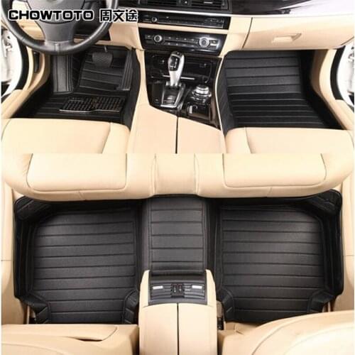 CHOWTOTO AA Custom Special Floor Mats For Honda HR-V Durable Non-slip Waterproof Carpets For HRV