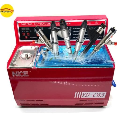 YD-C65 6.8L digital display ultrasonic cleaner for diesel common rail injector and parts