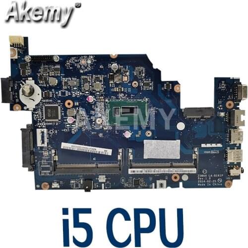 NBML811004 Z5WAH LA-B161P for Acer Aspire 15.6-Inch E5-571P Intel Laptop Motherboard Core i5-5200U DDR3L HD Graphics