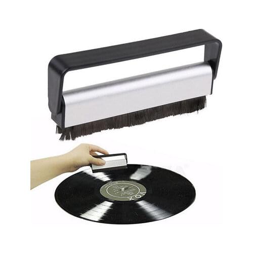 1pc foldable Carbon Fiber Vinyl Record Cleaner Cleaning Brush Vinyl Anti Static Dust Remover CD player LCD screens keyboards