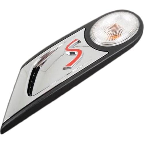 2pcs S Style Car Side Marker Corner Lamp Turn Light Signal LED Lights For MINI Cooper S R55 R56 R57 Replacement Accessories