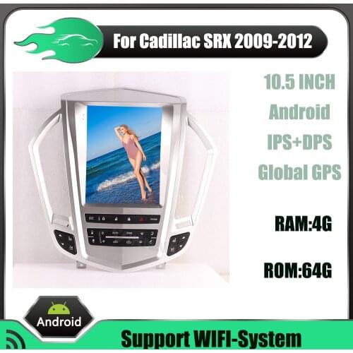 Android car Radio For Cadillac SRX 2009 2010 2011 2012 Car GPS navigation DVD Multimedia Player Stereo receiver Head unit