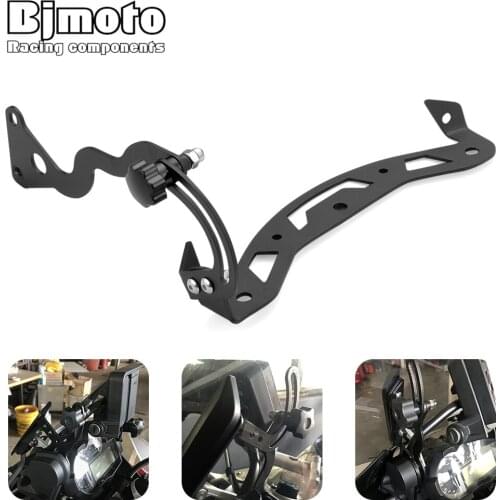 BJMOTO Motorcycle Windshield Bracket Holder For BMW R 1200 GS LC Adv R1200GS Adventure R1250GS Motorbike Windscreen Mounts Clamp