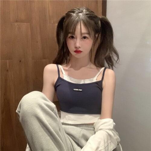 Two new suspender vests for women with sexy slim waistcoat