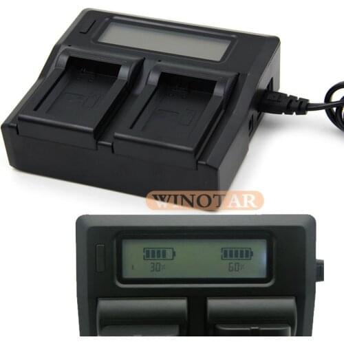 EN-EL15 LCD Dual Fast Battery Charger for Nikon 1 V1, D600, D610, D750,D800, D800E, D810, D7000, D7100,D7200 Batteries Charger