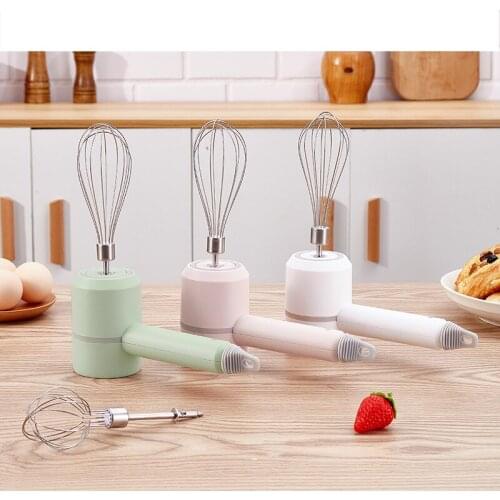 Egg Tools HOT 2021 New Cordless Portable Electric Food Mixer Manual Mixer 3-speed High-power Dough Mixer Egg Beater Manual Mixer
