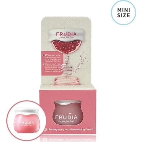 Facial Cream - Pomegranate Nutri-Moisturizing Cream mini, Frudia, smooth and wrinkle free moisturize for dry sensitive skin