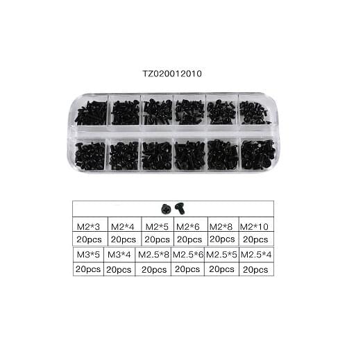 LUHUICHANG M2 M2.5 Laptop Notebook Screws Set Computer Electronic Digital Mini Mechanical Assortment Repair Kit Hardware