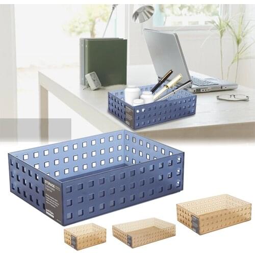 Organizer Trays Multifunctional Storage Box Durable Container For Kitchen Bedroom Bathroom H88F