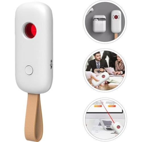Portable Anti Spy Detector LED Infrared Hidden Camera Signal Tracker Detector