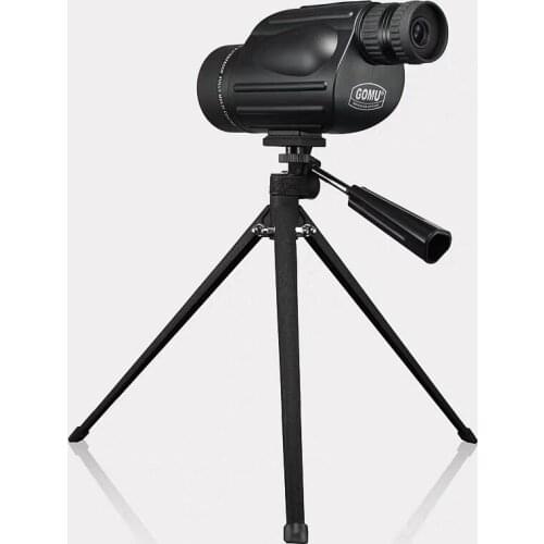 GOMU HD 10-30X50 Zoom Monocular Professional Telescope spotting scope Watch Bird Nitrogen Waterproof Fof Hunting with Tripod