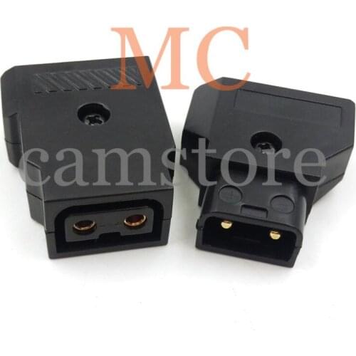 D-tap Antonbauer battery power plug socket for CANON, SONY, ARRI, RED, B-type camera socket, Male female connector camera plug