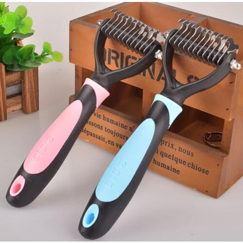 Hairs Comb Brush For Pet Dog Cats Hair Grooming Carding Pet Detachable Hair Clipper Remove The Floating Comb Kitten Hair Trimmer