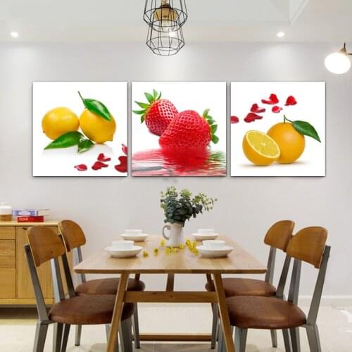 Modern Posters Prints Wall Decoration Pictures Kitchen Fruit Pictures Murals Living Room Wall Art For Home Decoration CanvasM178